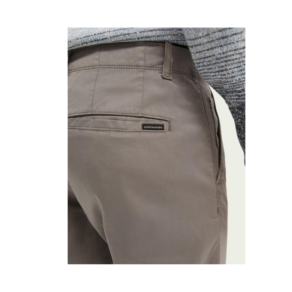 Scotch & Soda Mott super-slim-fit twill chino Παντελόνι 164592