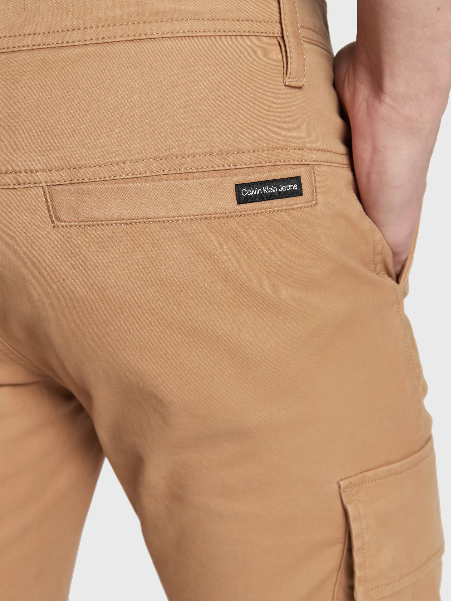 Calvin Klein Jeans Washed Skiinny fit cargo Παντελόνι J30J322043