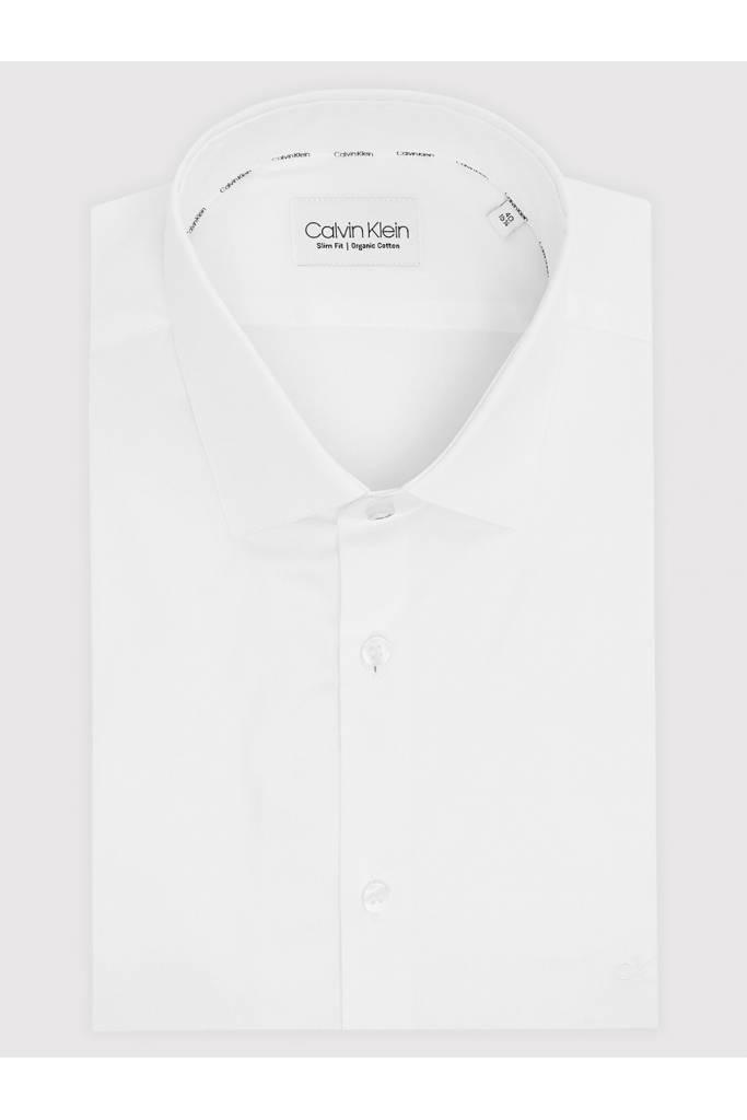 Calvin Klein Poplin Stretch Slim Πουκάμισο K10K108229