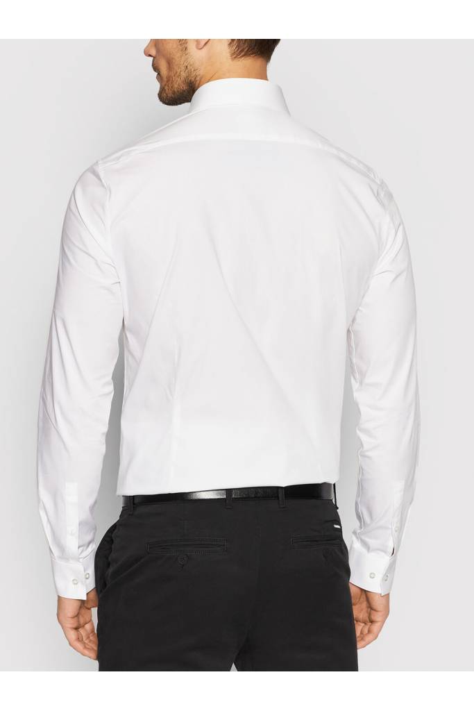 Calvin Klein Poplin Stretch Slim Πουκάμισο K10K108229