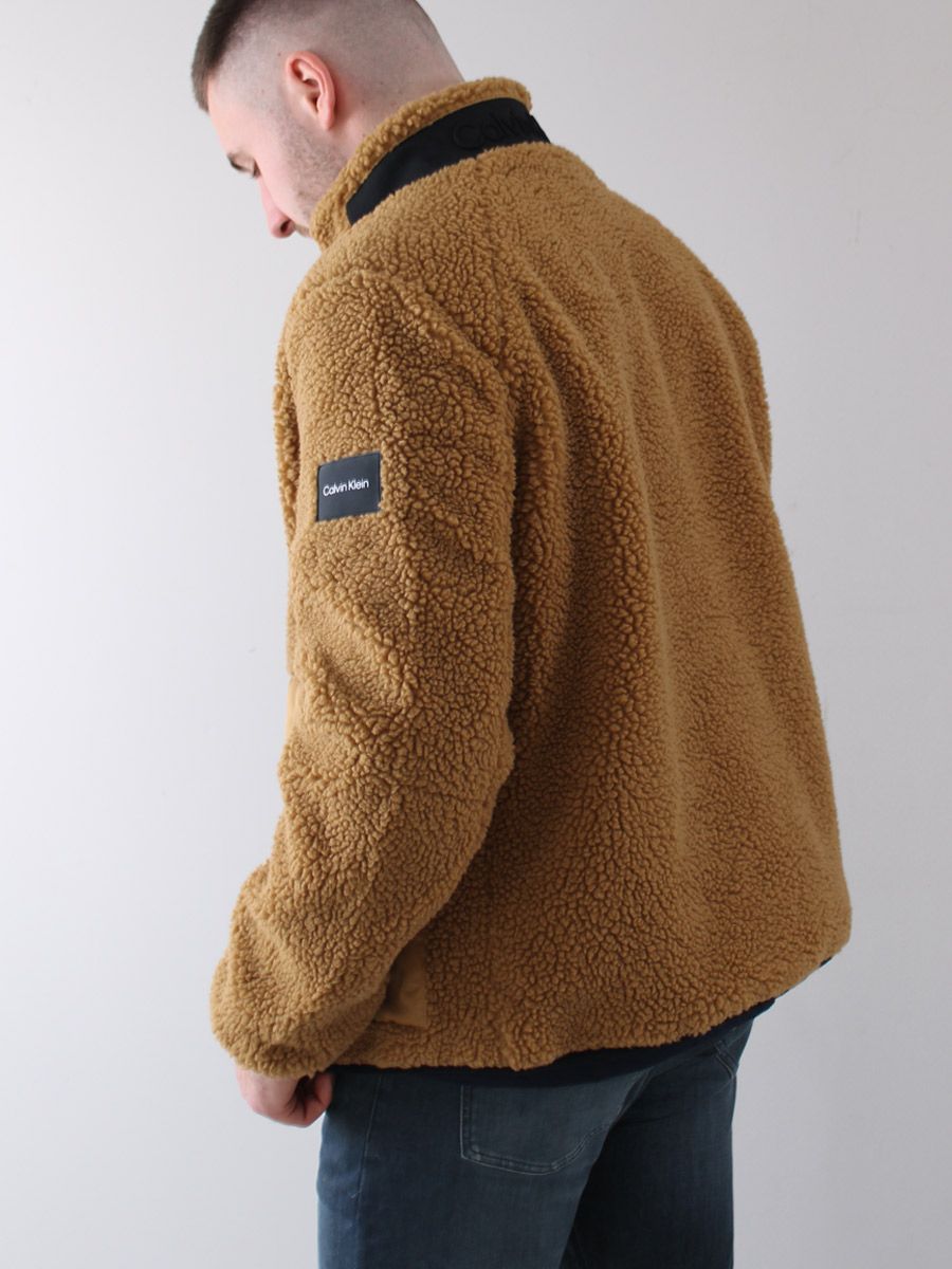 Calvin Klein Teddy Zip Up Jacket K10K110628