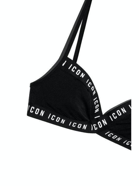 Dsquared2 Icon-Print Bikini Top D6BZ93090