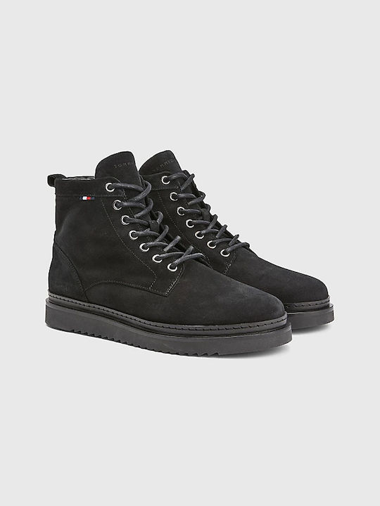 Tommy Hilfiger Cleated Suede Μπότες FM0FM04191