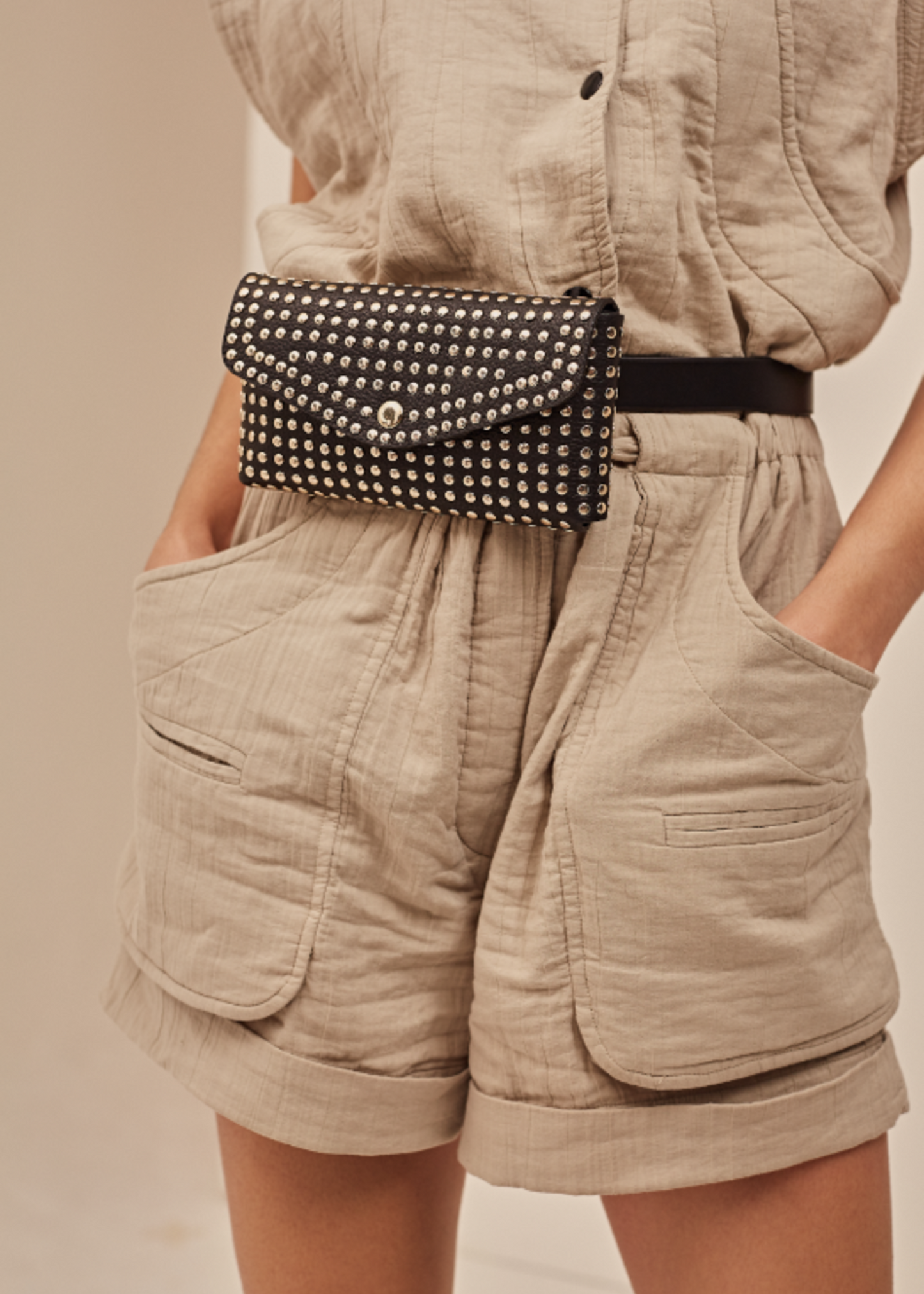 The Kaia Tam Belt Black