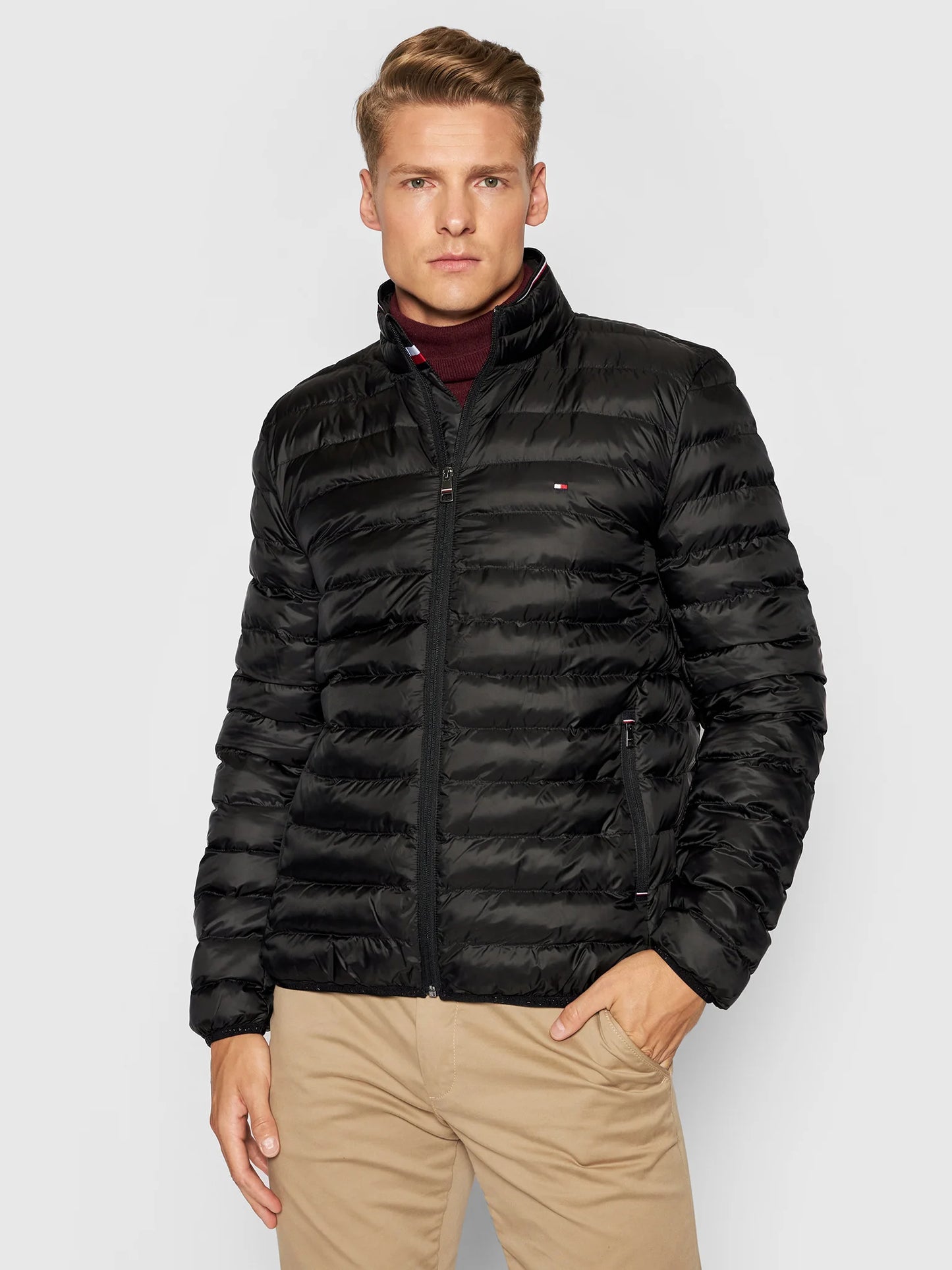 Tommy Hilfiger Core Circular Μπουφάν πουπουλένιο MW0MW18763