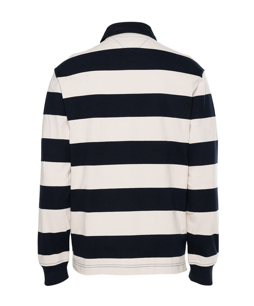 Tommy Hilfiger Ριγέ Πόλο Μπλούζα σε Κανονική Γραμμή MW0MW29671