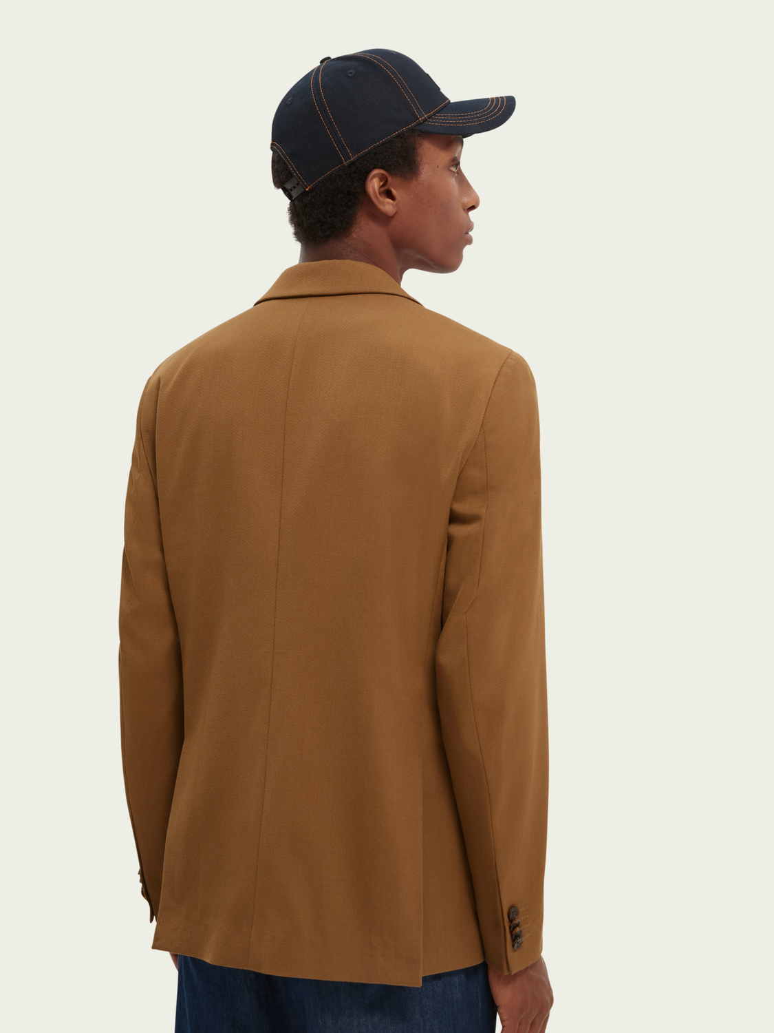 Scotch & Soda Single-breasted twill blazer 162285_0619