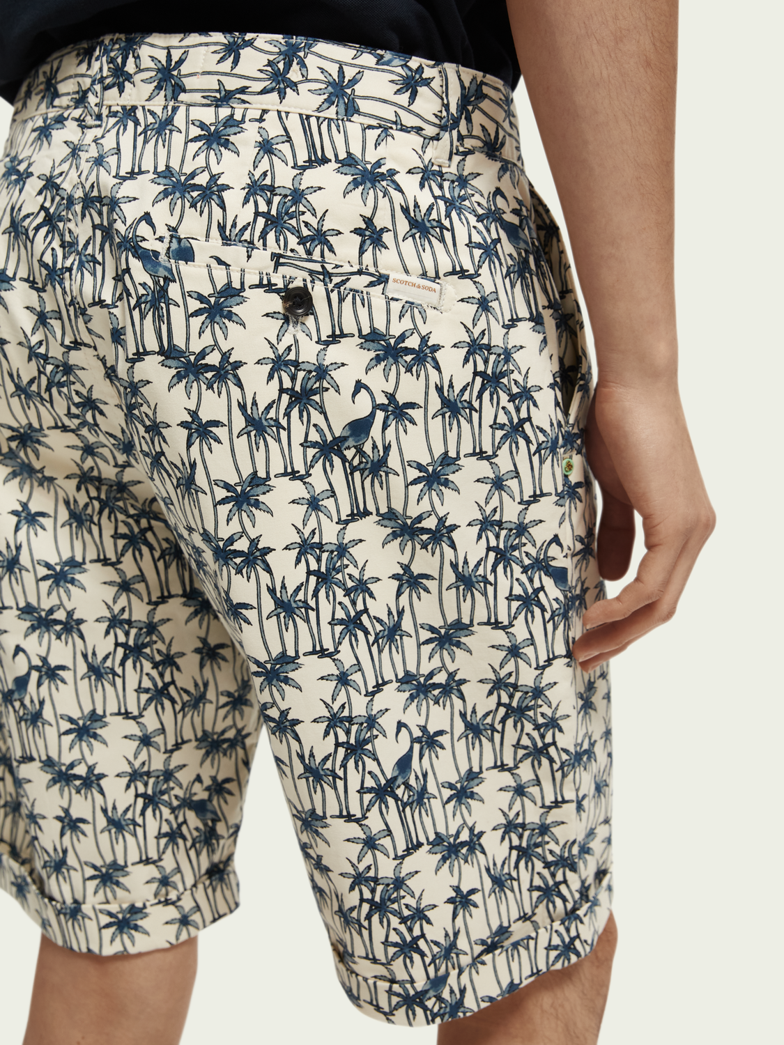 Scotch & Soda Stuart Printed Pima Cotton Short 165969