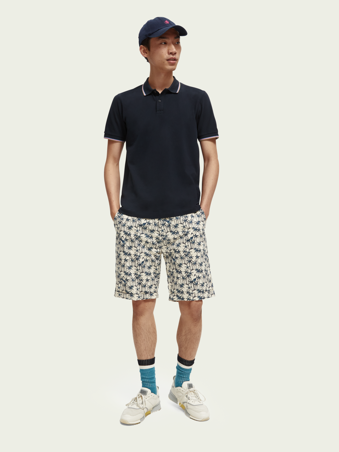 Scotch & Soda Stuart Printed Pima Cotton Short 165969