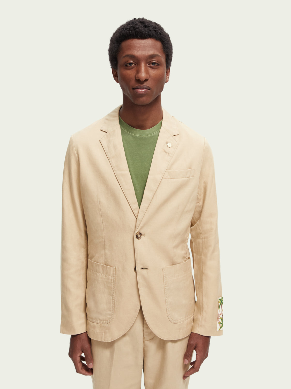 Scotch & Soda Deconstructed Single-Breasted Σακάκι 165916_0137