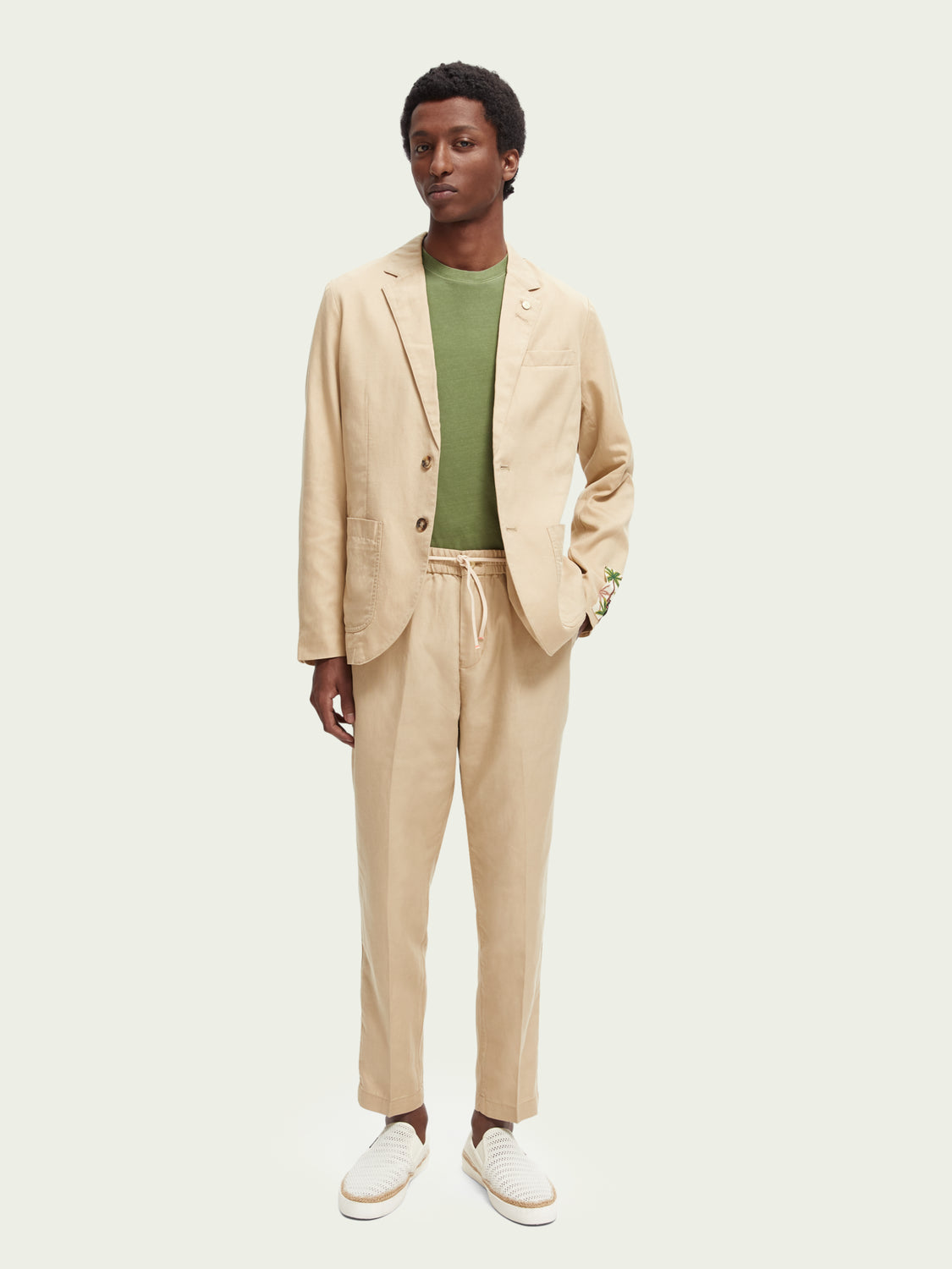 Scotch & Soda Deconstructed Single-Breasted Σακάκι 165916_0137