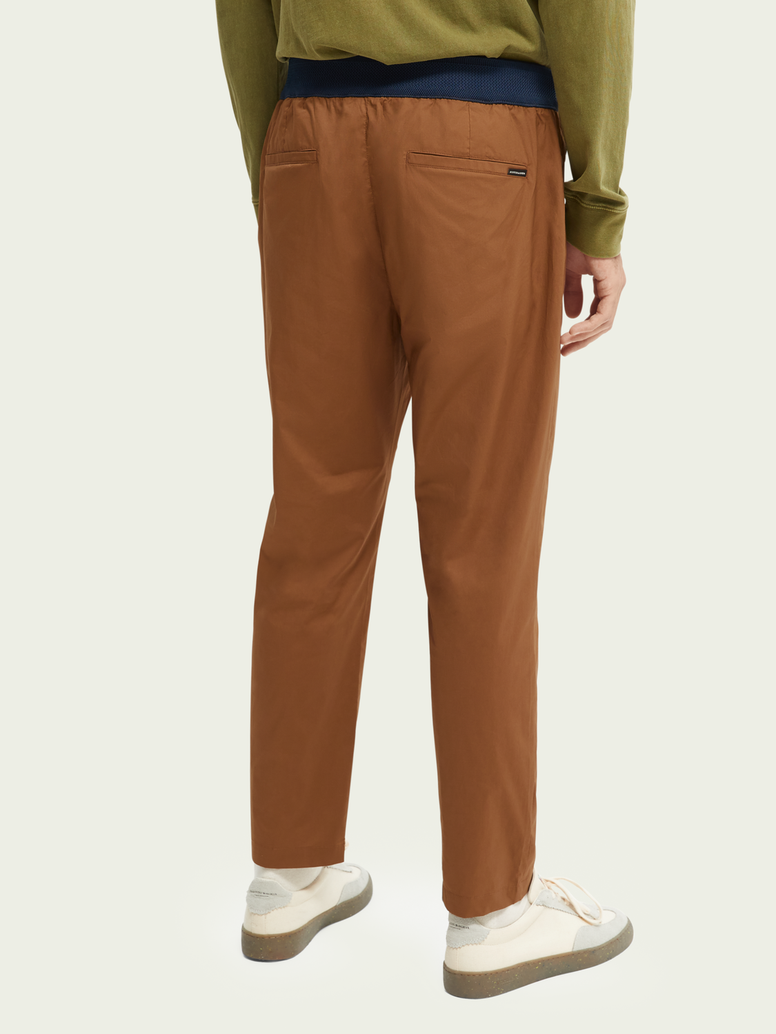 Scotch & Soda Fave Regular Tapered-fit Jogger Βαμβακερό Παντελόνι 165953