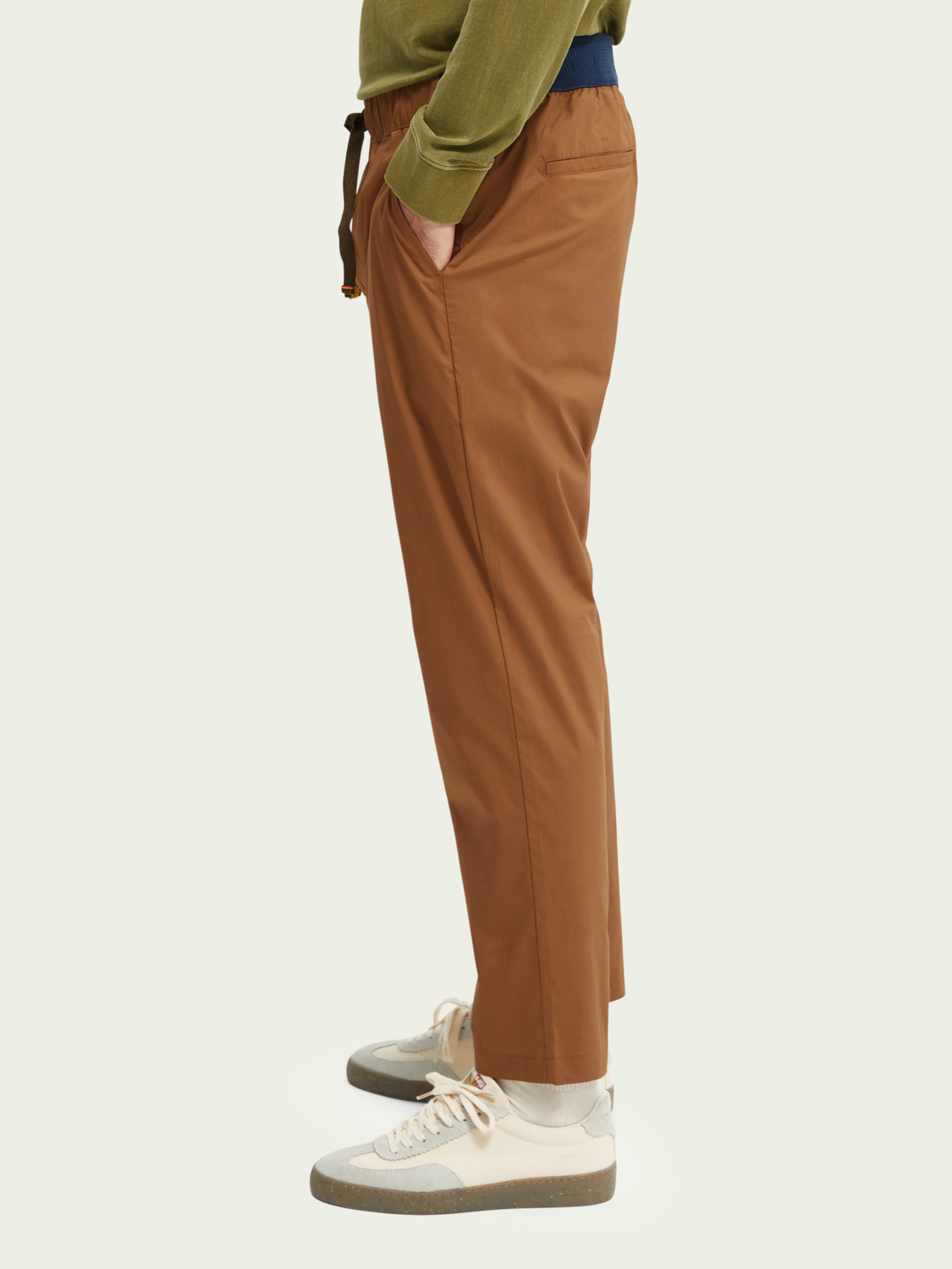 Scotch & Soda Fave Regular Tapered-fit Jogger Βαμβακερό Παντελόνι 165953