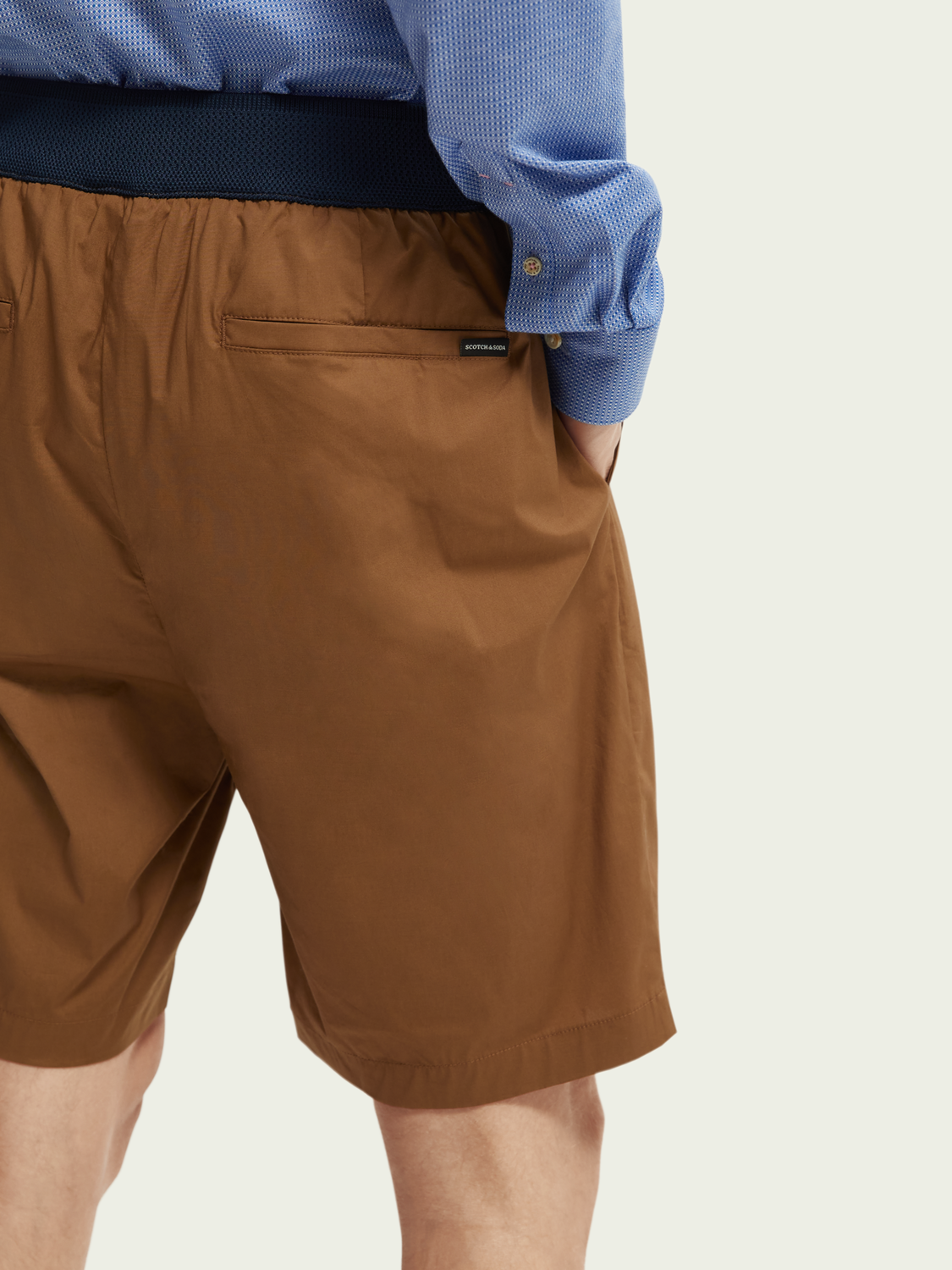 Scotch & Soda Fave poplin Βερμούδα 165904