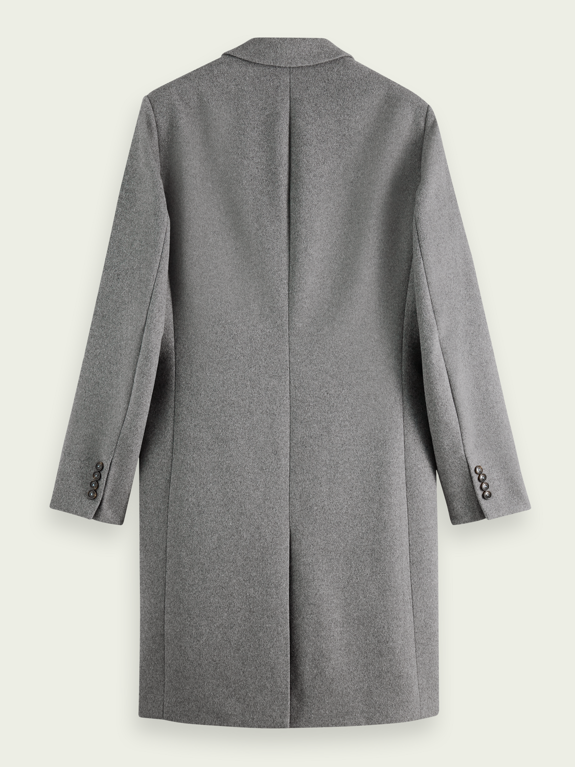 Scotch and Soda Classic wool-blend overcoat 169110
