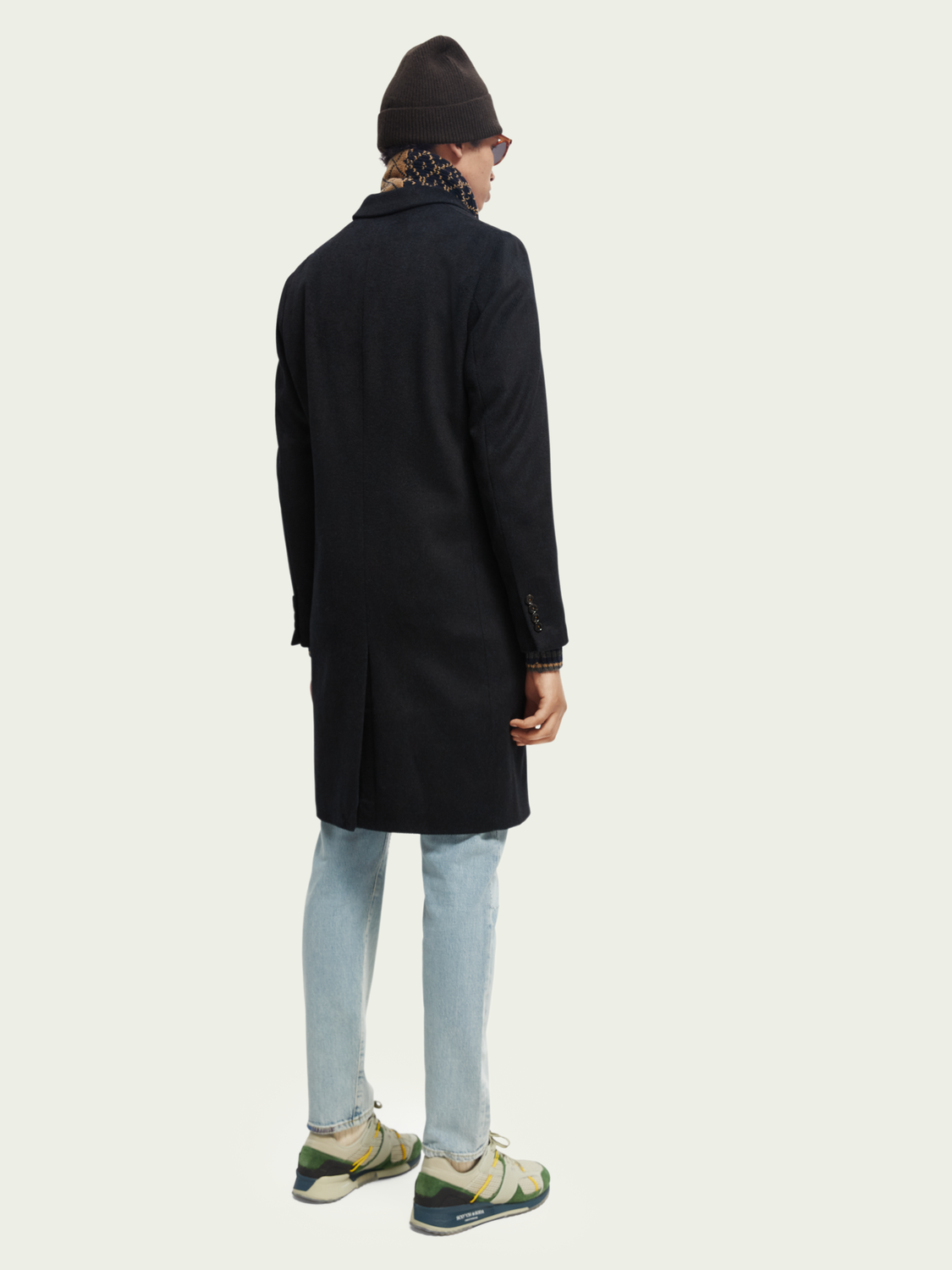 Scotch and Soda Classic wool-blend overcoat 169110