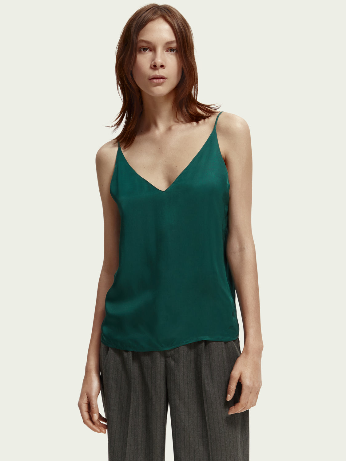 Scotch & Soda Jersey V-Neck Tank Top 169354