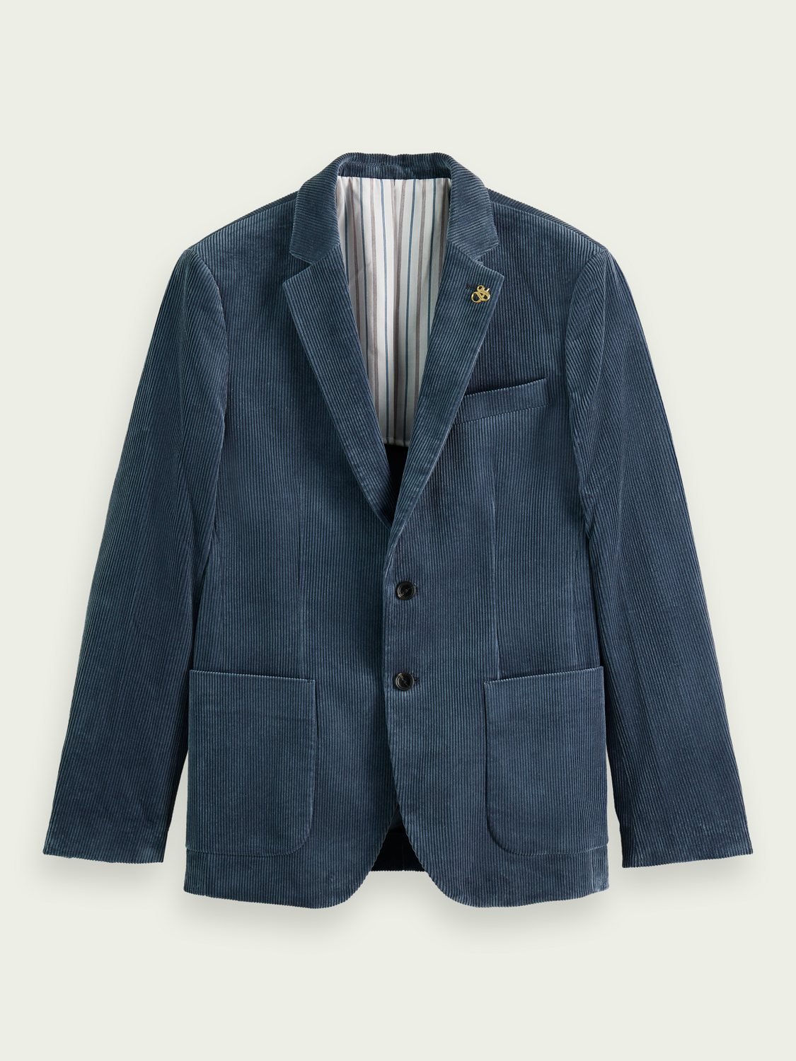 Scotch & Soda Corduroy Single-Breasted Σακάκι 169045