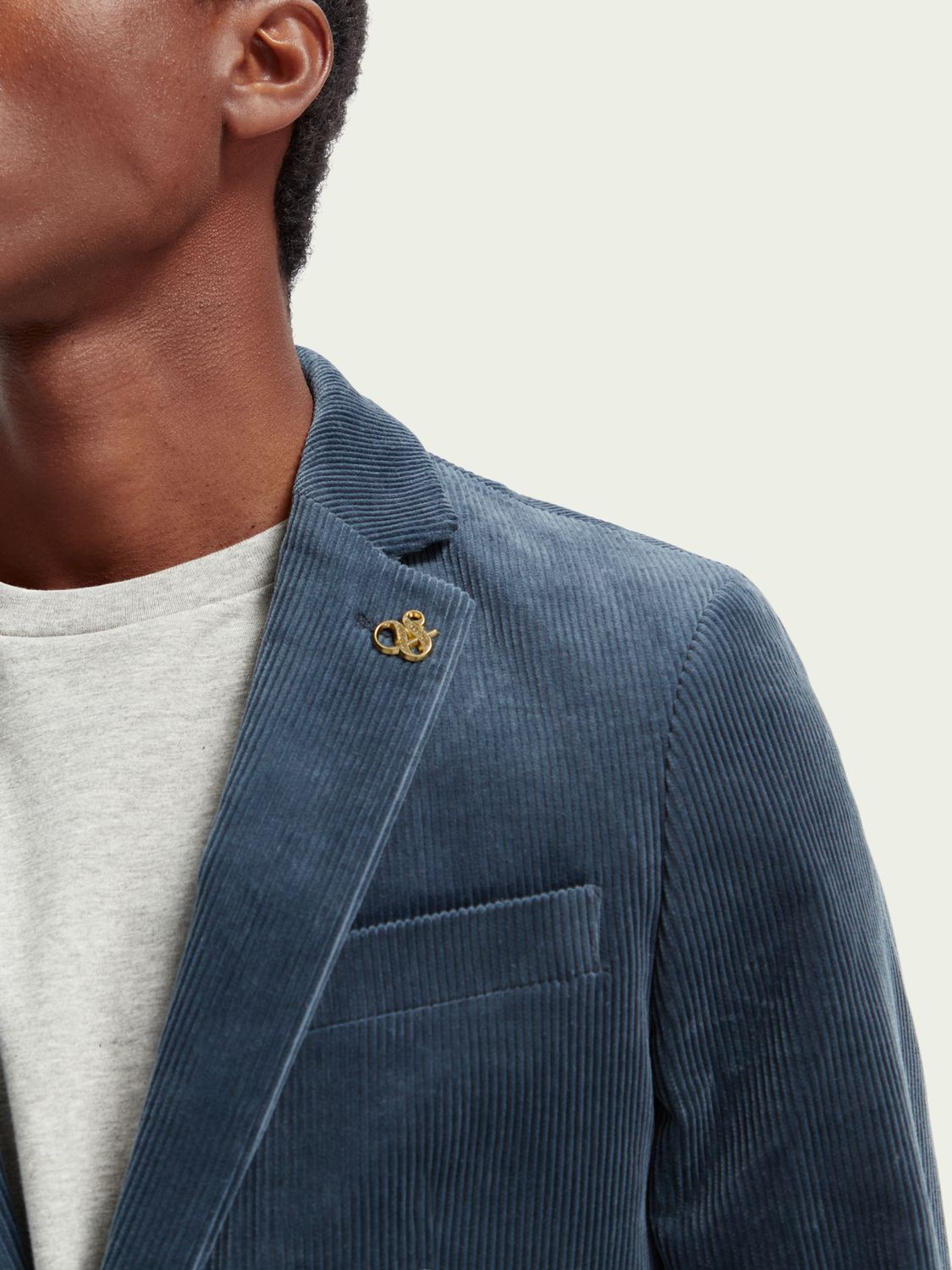 Scotch & Soda Corduroy Single-Breasted Σακάκι 169045