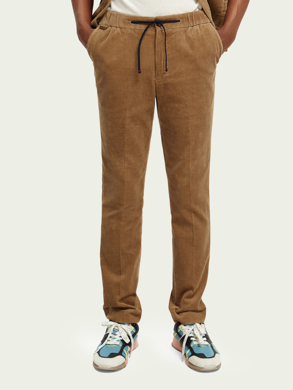 Scotch & Soda Corduroy Jogger Παντελόνι 169484