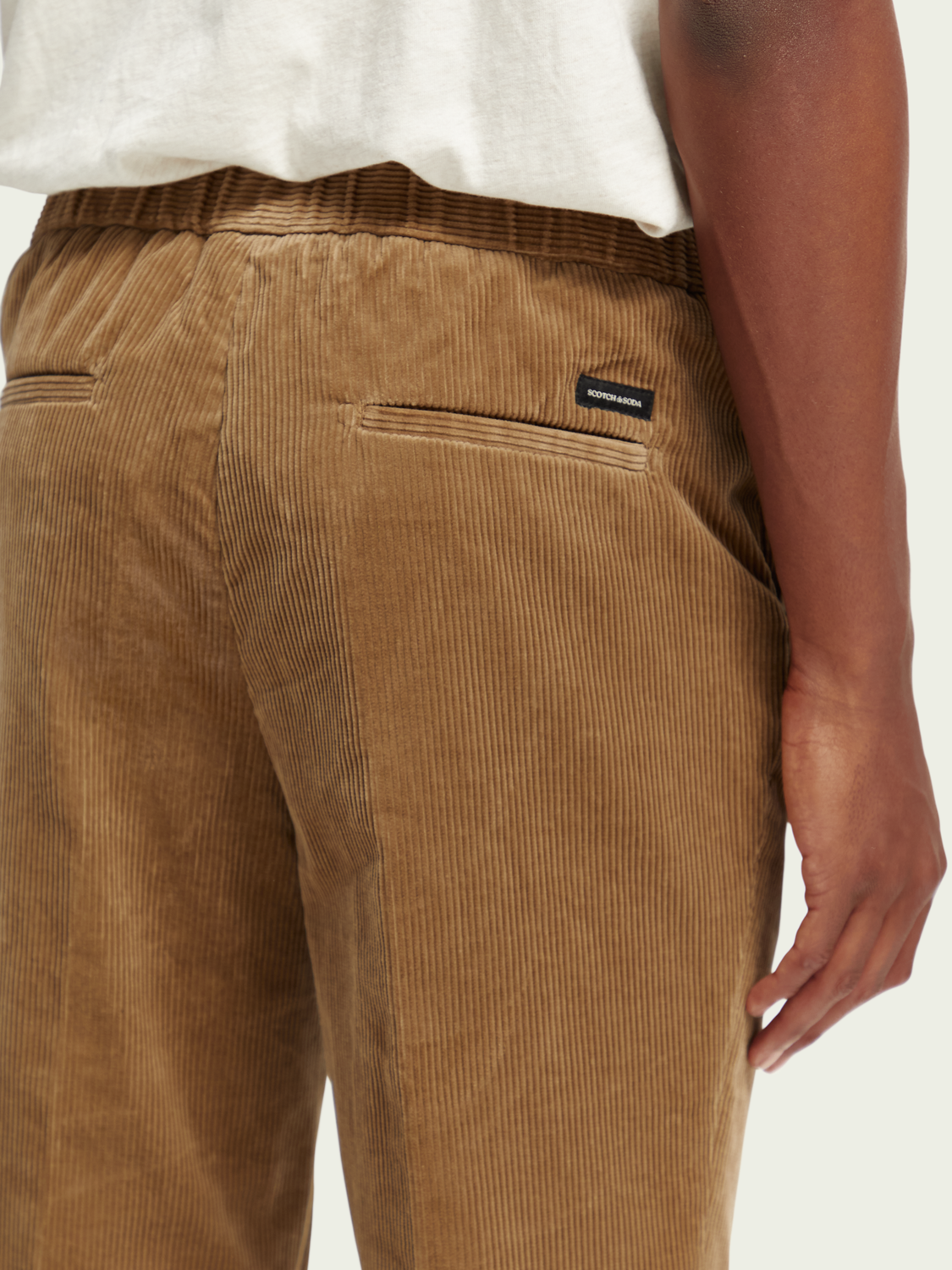 Scotch & Soda Corduroy Jogger Παντελόνι 169484