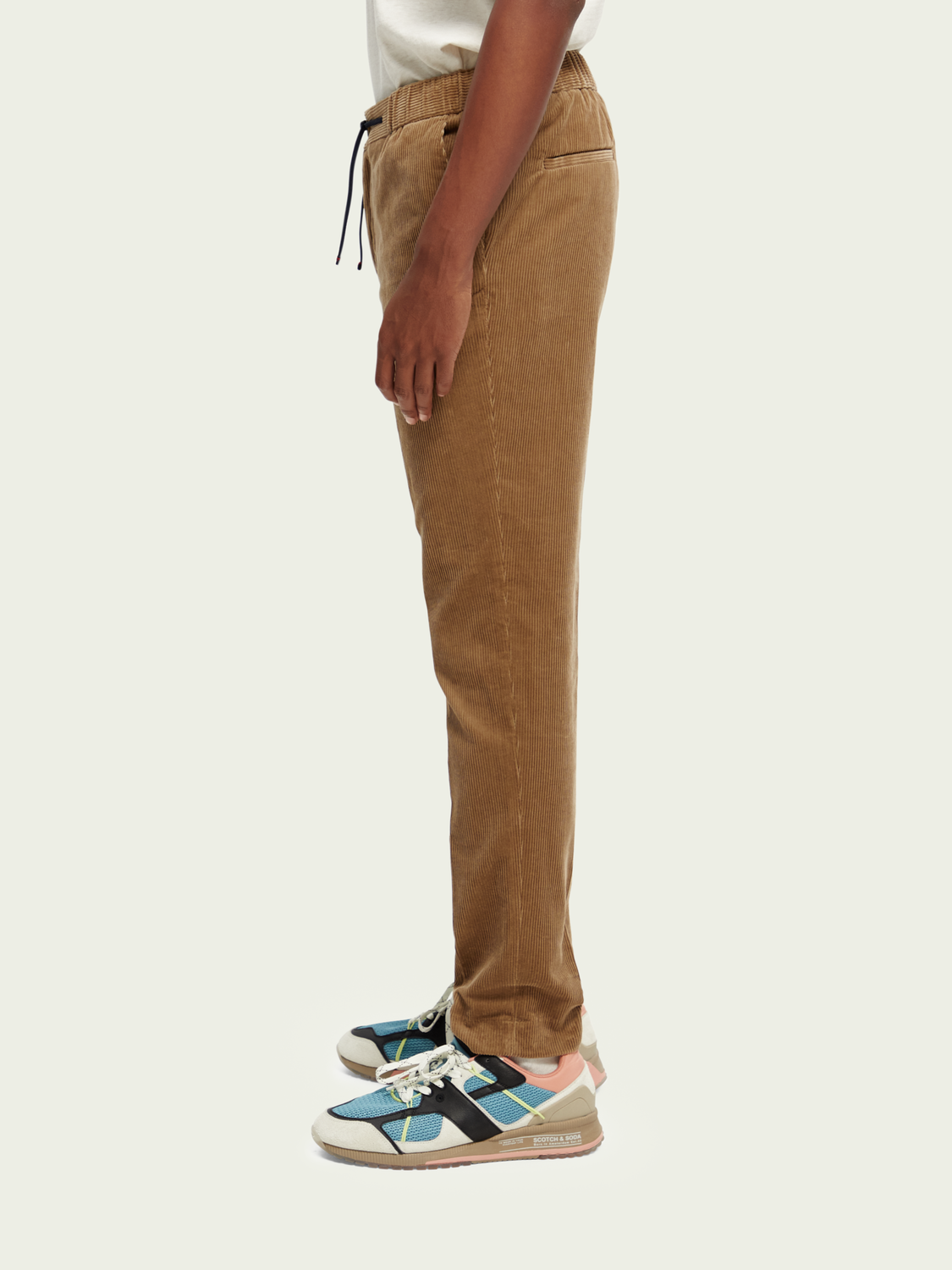 Scotch & Soda Corduroy Jogger Παντελόνι 169484