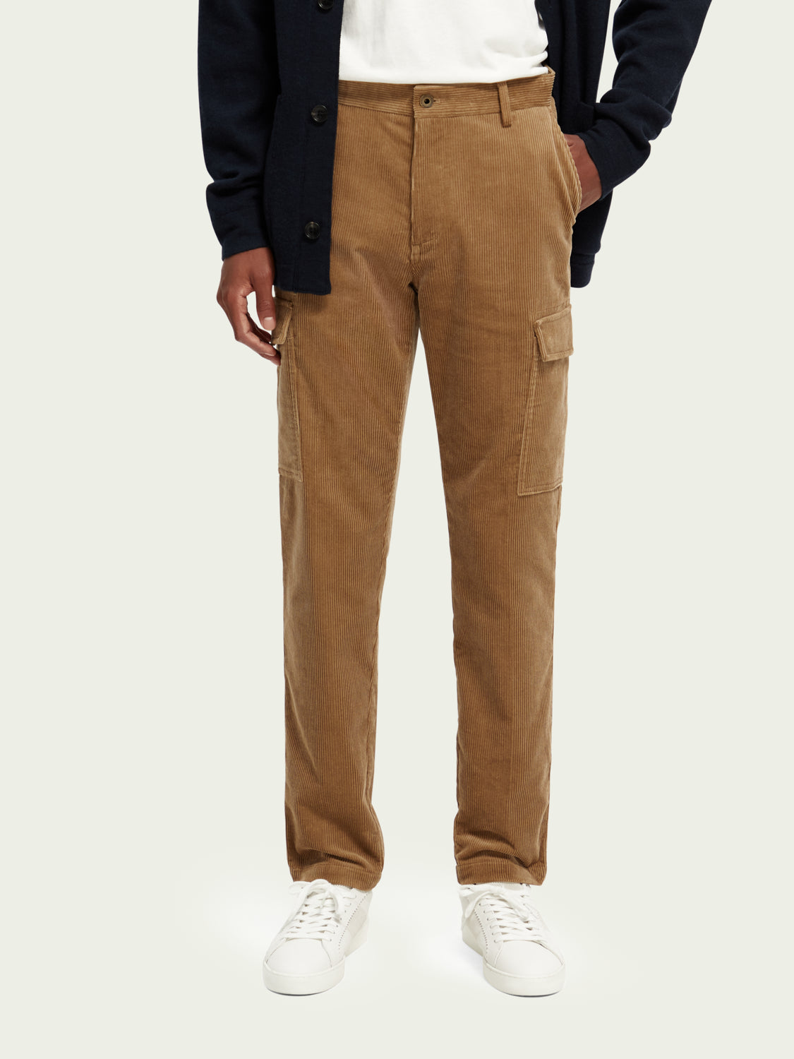Scotch & Soda Corduroy Cargo Παντελόνι 169531