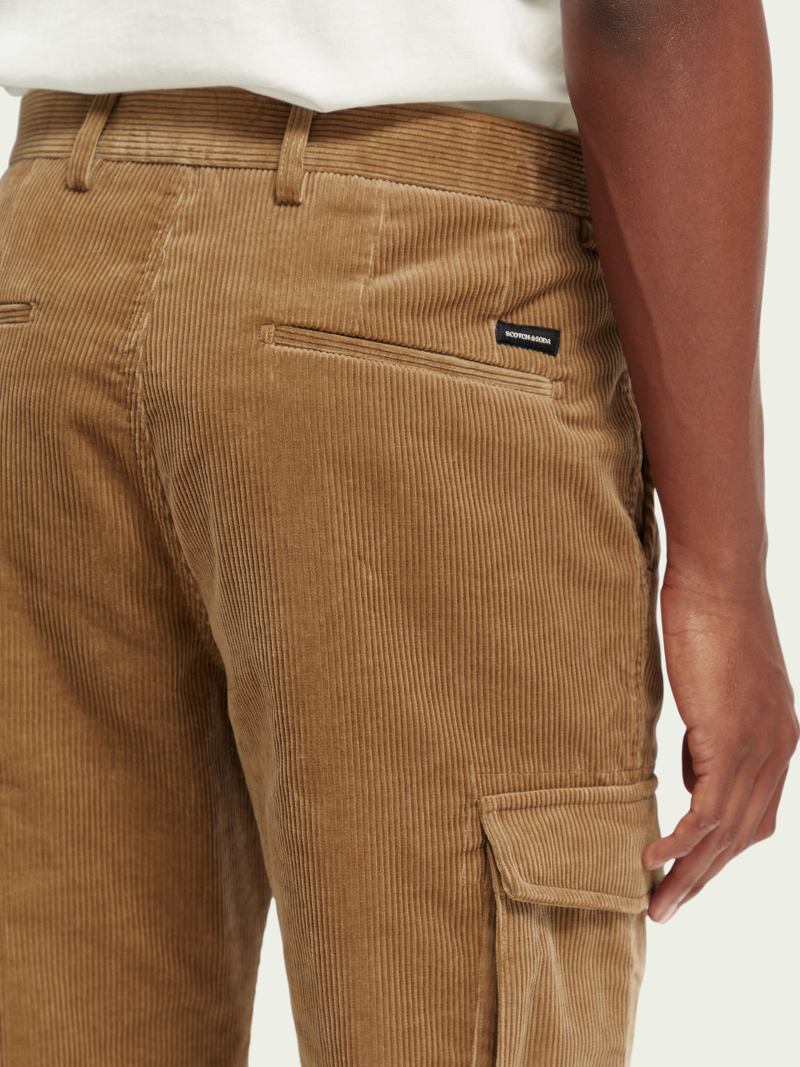 Scotch & Soda Corduroy Cargo Παντελόνι 169531