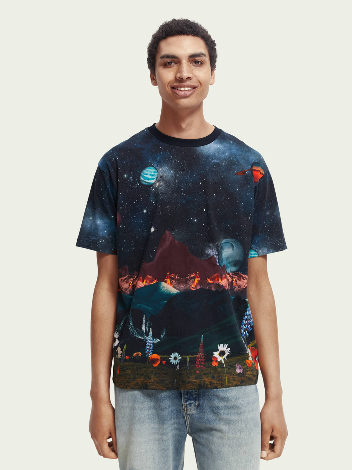 Scotch & Soda Printed t-shirt 171308