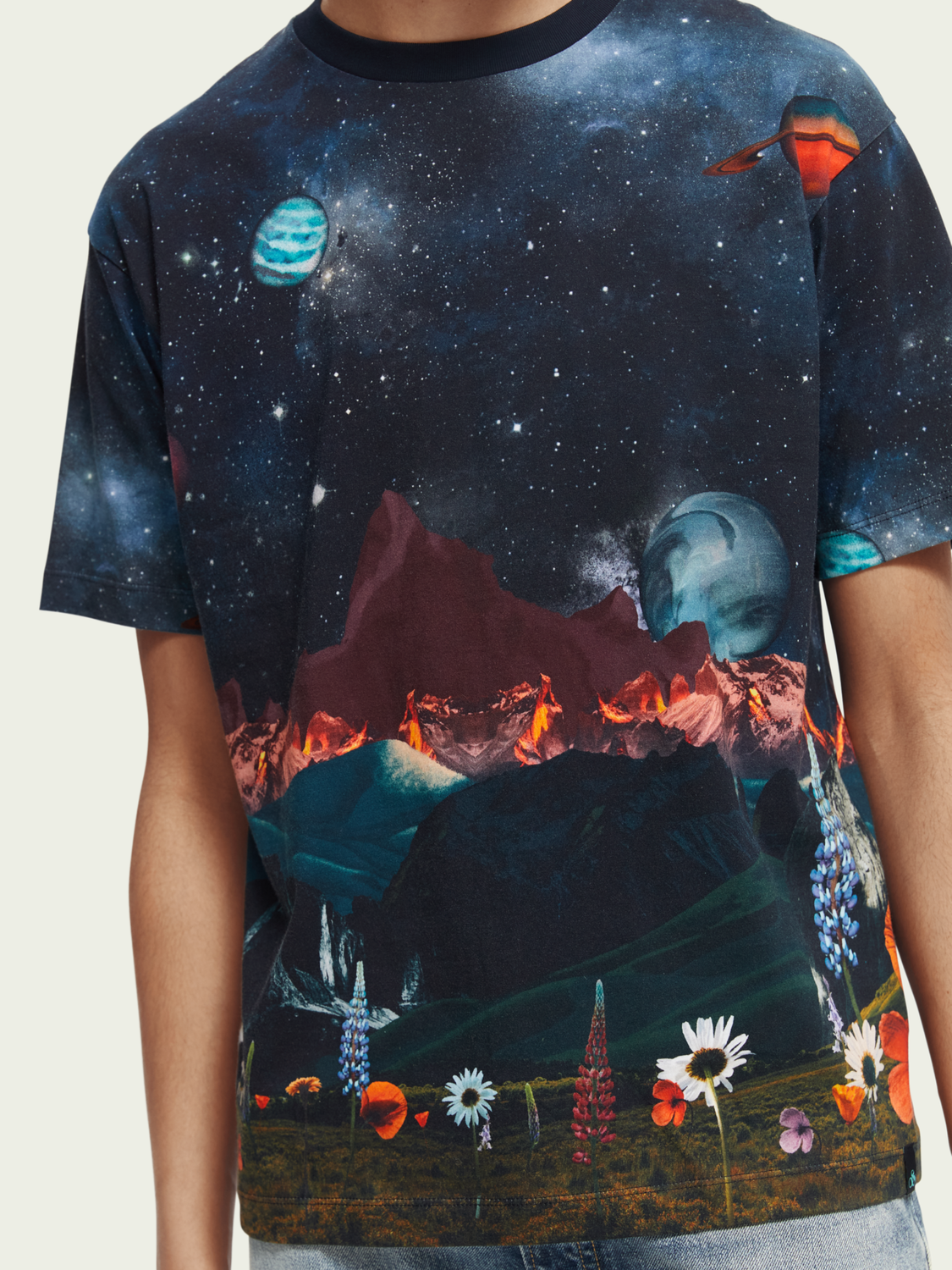 Scotch & Soda Printed t-shirt 171308