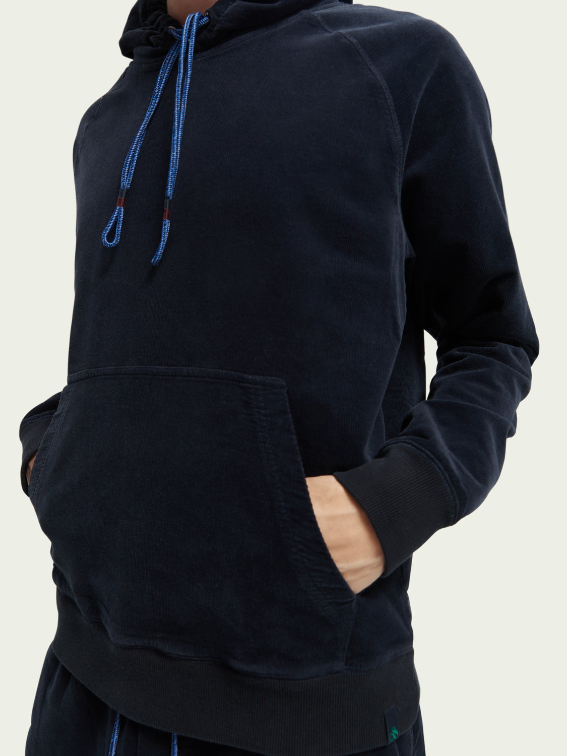 Scotch & Soda Garment-Dyed Corduroy Φούτερ 169195