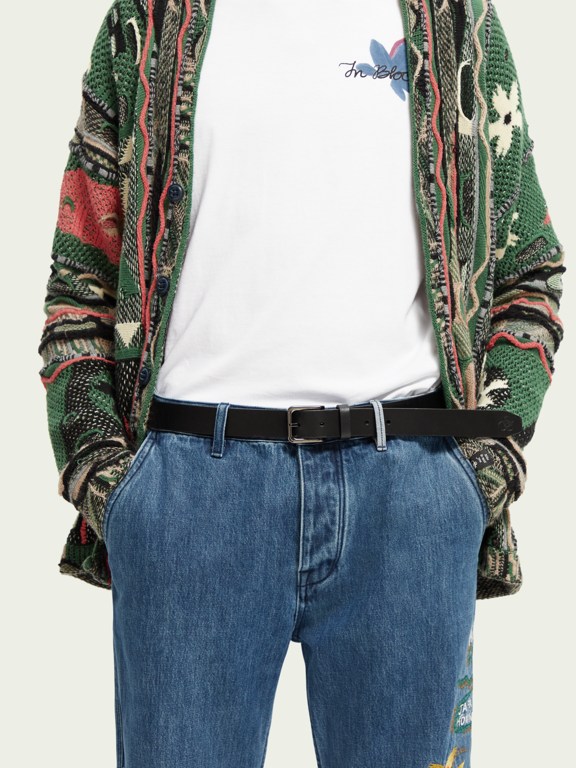 Scotch & Soda Δερμάτινη Ζώνη 171342