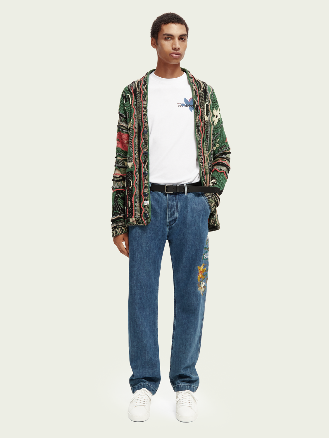 Scotch & Soda Δερμάτινη Ζώνη 171342