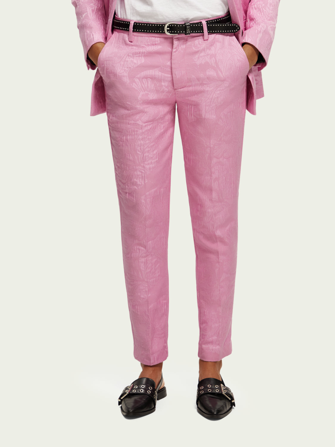 Scotch & Soda Τhe Lowry Μid-Rise Slim Fit Trousers 171925