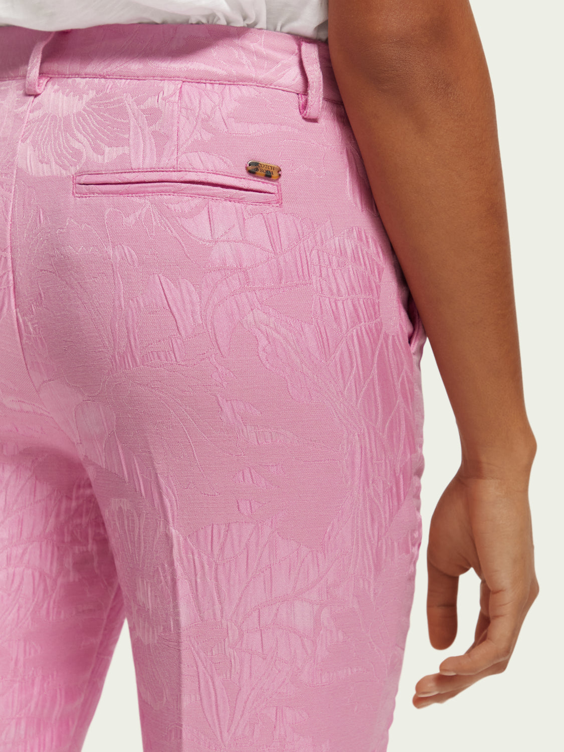 Scotch & Soda Τhe Lowry Μid-Rise Slim Fit Trousers 171925