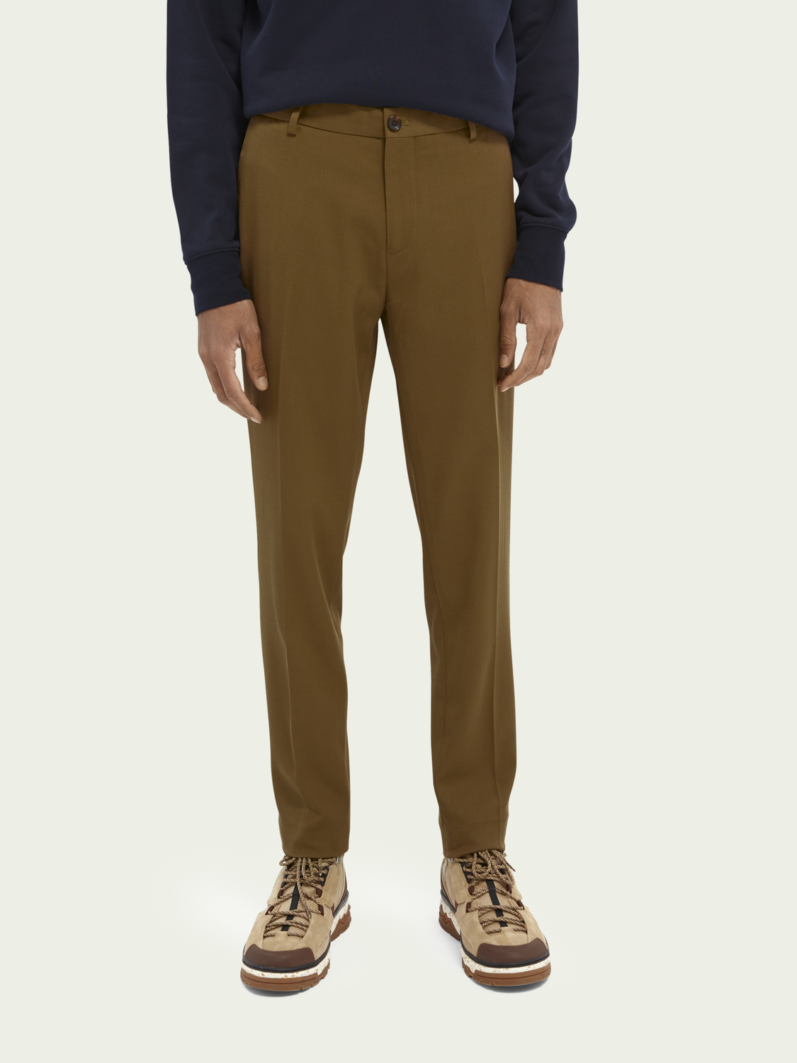 Scotch & Wool-blend Twill Chino 162302