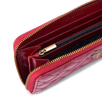 Kurt Geiger Kensington Zip Around Wallet 0647050319