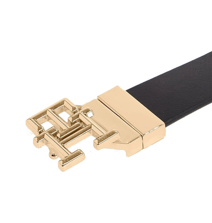 Tommy Hilfiger TH Logo Reversible Leather belt AW0AW15371-0GJ