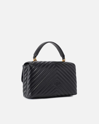 Pinko Classic Lady Love Bag Puff Chevron 100043 A0GK