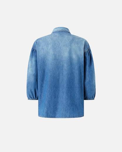 Pinko Chobe Camicia Denim Shirt 104629 A2DT