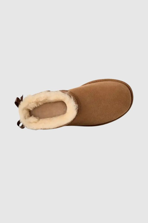 UGG Ultra Mini Bailey Bow Μποτάκι Κοντό 1185491