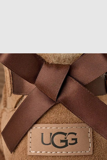 UGG Ultra Mini Bailey Bow Μποτάκι Κοντό 1185491