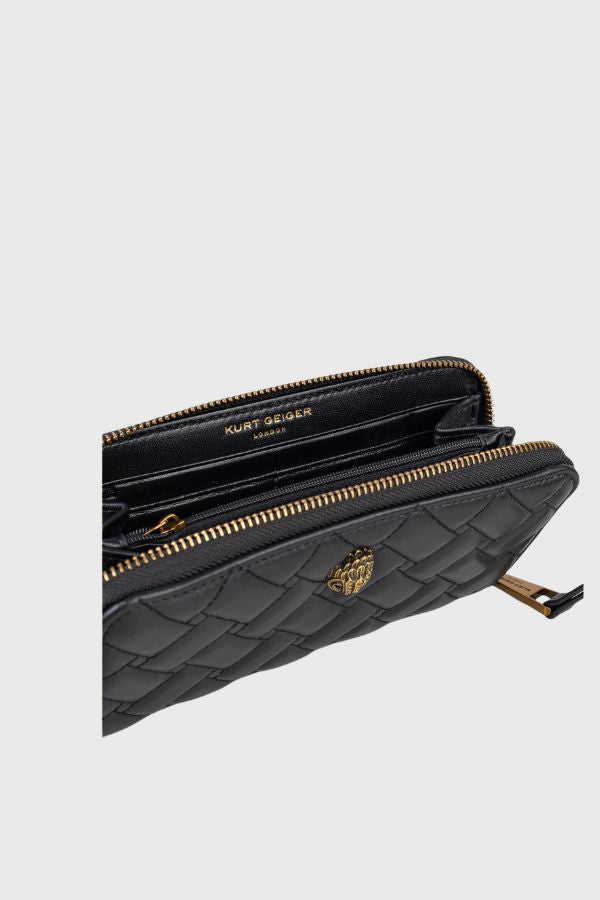Kurt Geiger Zip Around Wallet Eagle 1803000109