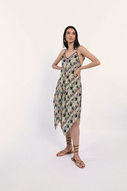 Molly Bracken Asymmetric Printed Φόρεμα N31BP