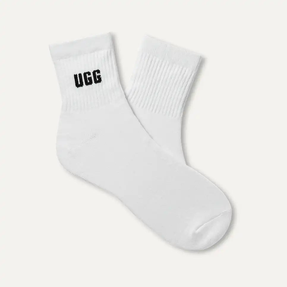 Ugg Quinlin Logo Quarter 2 Pack Socks 1171623