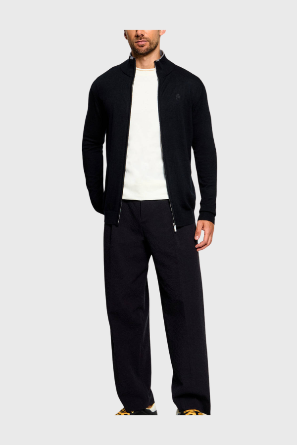 Karl Lagerfeld Knit Zip Jacket 655004 564399
