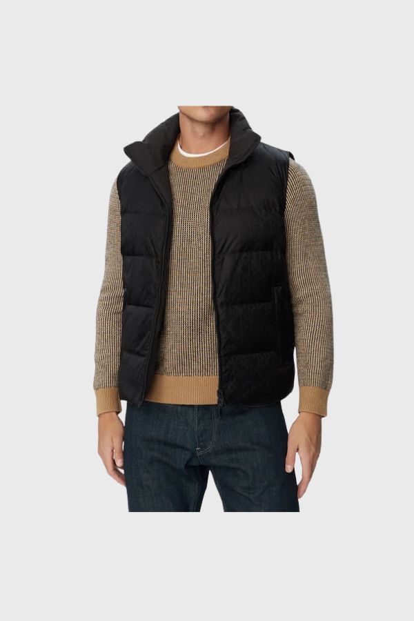 Calvin Klein Faux Wool Reversible Down Puffer Vest LV04LH525G