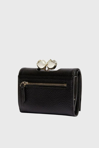 Ted Baker Rose Detail Leather Small Bobble Purse S283899-WXL-ROOSA