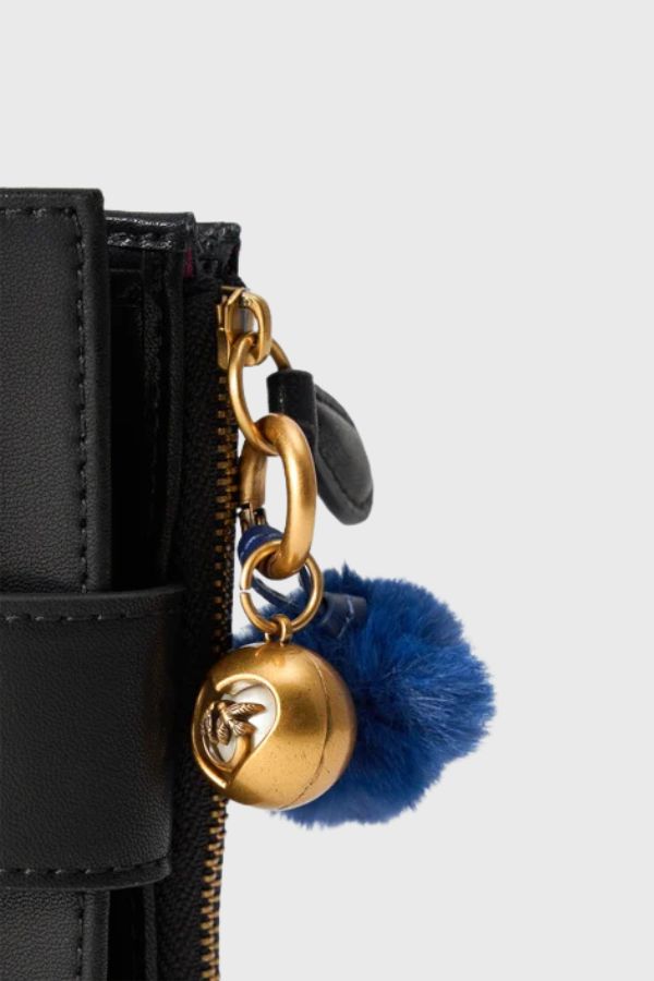 Pinko Multi Purpose Wallet And Charm 107089 A071