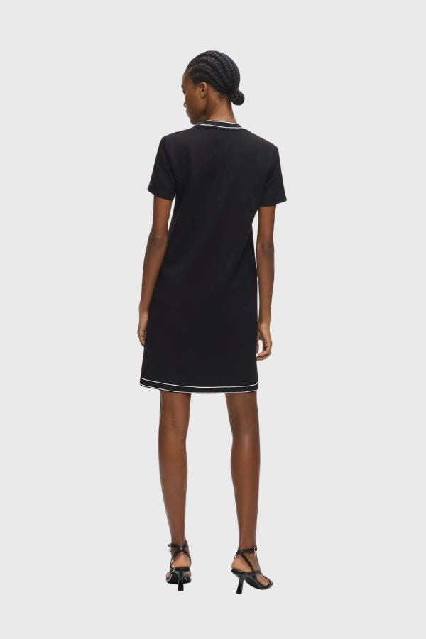 Karl Lagerfeld Logo Jersey Dress B3W13031